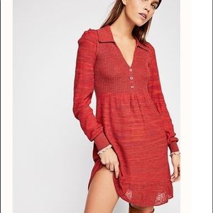 NWT Free People Rain or Shine Sweater Dress XSmall